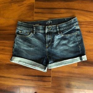 LOFT jean shorts